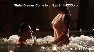 Seductive Simony Diamond Dives Into Passion
