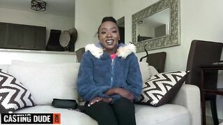 This SLIM EBONY TEEN swore this hottie was the fine gal at home... moaned on my DICK til this chick creamed