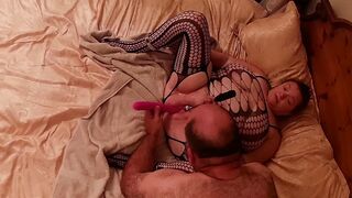 Part 3:- Lanista Bear & Kitty's Date Night. Orals, wands, squirting and treats long the way!