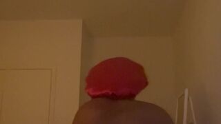 glass sextoy up my big ass!
