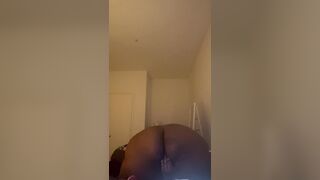 glass sextoy up my big ass!