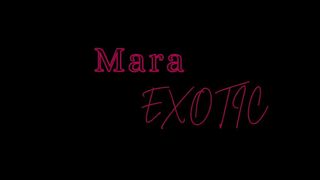 Horny Ebony BBW Hitting the Right Spot with the Hitachi Wand - Mara Exotic