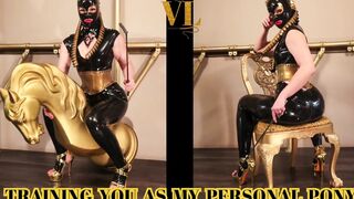 Vivienne L'amour - Training YOU as My Personal Pony (1080p Full HD)