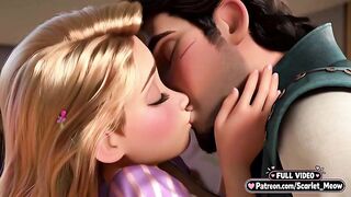 Virgin Rapunzel finally fucks at 18 (AI-generated)