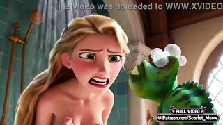 Virgin Rapunzel finally fucks at 18 (AI-generated)