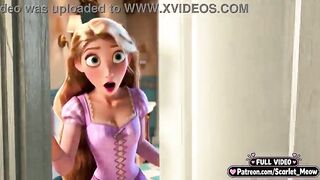 Virgin Rapunzel finally fucks at 18 (AI-generated)