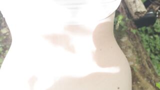People saw us fucking in the forest