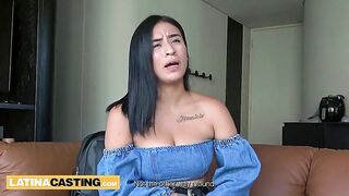 This BIG MELONS LALIN HOTTY walked in for modeling… and left after her BOOTY took continuous ROUGH screwing
