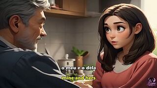 My Stepdaughter's Trans Friend - English subtitles - AI Generated