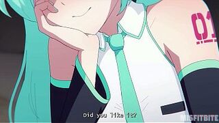 Obsessed Fan fucks Idol Hatsune Miku Vocaloid Hardcore Hentai Hentai