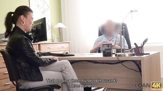 LOAN4K. Playgirl pays with sex to get necessary credit and...