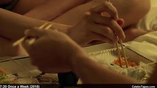 Eva Arias stripped and wild sex actions in movie