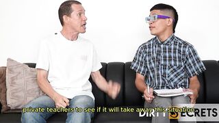 I LET A BRILLIANT STUDENT SCREW MY ASS TO MOTIVATE HIM AND CHECK OUT THIS MAN ALWAYS CHEATED ON HIS EXAMS USING AI.