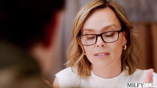 MILFY Sexy Professor Serenity Cox Lets Her Hunk-toy Student Ass Bang Her