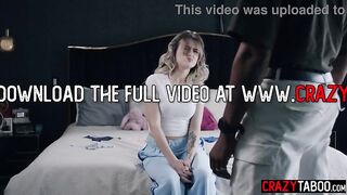 Sexy teen gets banged by her conservative stepdad and sweetheart gave him a oral-sex