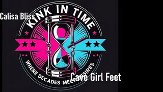 Calisa Bliss' Primal Cavegirl Foot Worship 4K POV Sole Devotion Awaits!