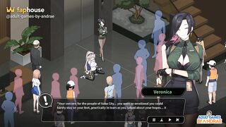 Sex, Secrets & Used Tech Gameplay Part 13 - Footjob with Mayor Veronica