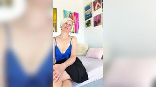 Hot MILF Stepmom Taught Me How To Put On Condom and Let Me Cum In Her Mouth