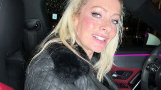 Public Transport Strike Brings Luck: Lustful Hot MILF Goldy Kim Picks up a Dude off the Street