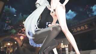 Zenless Zone Zero - Yixuan Intimate Night Time Sex - 3D Hentai Animations