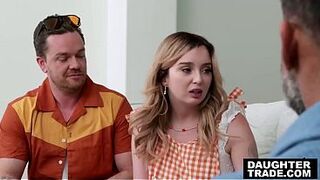 Stepdads Educate Creampie Lesson