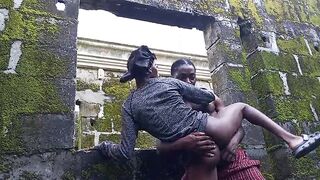 Student bang African small with his BBC