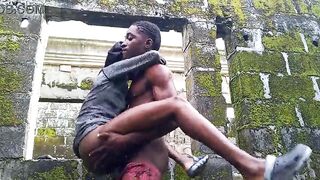 Student bang African small with his BBC