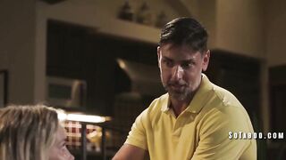 Stepdad Steals Her Crush During Video Night Spooning