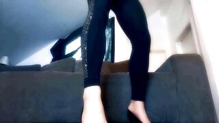 Sexy Hawt Golden-haired MILF Dani Dance and Strips for YOU