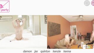 Aiden Ashley's EPIC House Party ORGY