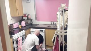 British Femdom-domina Cate McQueen Being Served By Fortunate Slave