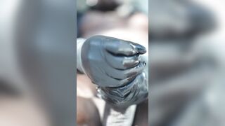 Loud Moaning Big Black Schlong Close Up