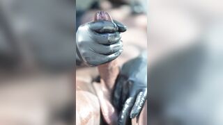 Loud Moaning Big Black Schlong Close Up