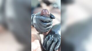 Loud Moaning Big Black Schlong Close Up