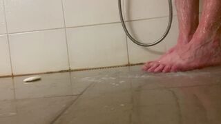 Wet Soapy Feet