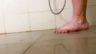 Wet Soapy Feet