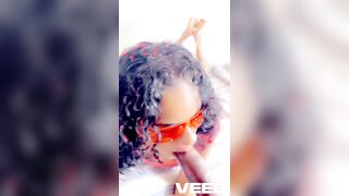 FROM THE CLUB TO THE APARTMENT Beautiful Sexy Cosplay Latina Ebony Gives Oral sex and Does Doggystyle With Big Shlong Neighbor