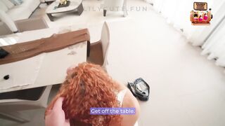 "I'LL BE YOUR WENCH, JUST LEAVE HIM ALONE!" GF Drilled Rough to Save Her BF: Spit, Thrashing & Squirt