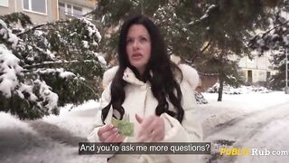 English wife paid for hotel casting and first big ramrod