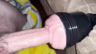 SCREWING A POCKET VAGINA TILL I CUM
