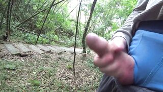 WEENIE FLASH ADVENTURE: Stranger grabbed my jock in public place
