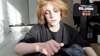 Creampie is the Best Birthday Gift! Hot Fleshly Sex With Lascivious Short Hair Gal