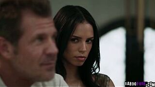 Stepdad Seduced by stepdaughter Jazmin Black