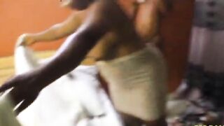 See how my madam dresses couch for me to screw her on