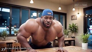 Sticky Muscle Males Day 99 Preview, Muscle Boyz, Big Ramrods, Big Cum Loads (AI-Generated)
