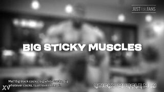 Sticky Muscle Males Day 99 Preview, Muscle Boyz, Big Ramrods, Big Cum Loads (AI-Generated)