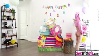 Lustful marvelous step sister wishes a throbbing big rod for Easter