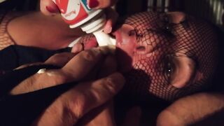 Food Play with Strawberries and Creamy Cunt for Miss Kika (homemade, Big Bazookas, Creamy Oral)