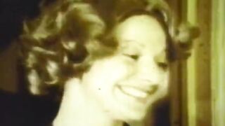 Sepia Vintage Cum Doxies Share Loads in Retro 8-minute Orgy