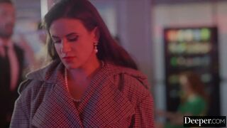 Deeper. Nice-looking MILF Penny Seduces Stranger in Public